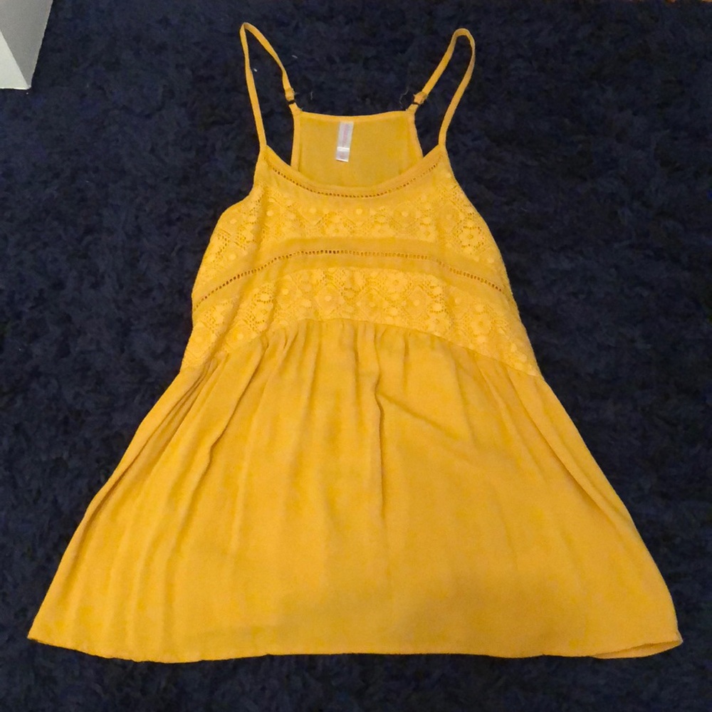 Yellow tank top
